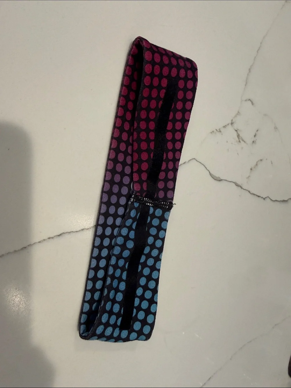 lululemon athletica Gradient Dot Headband in Pink, Purple, Blue